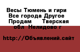 Весы Тюмень и гири - Все города Другое » Продам   . Тверская обл.,Нелидово г.